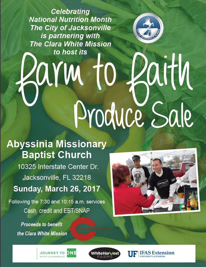 Farm to Faith flyer