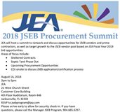 JSEB Procurement Summit Flyer