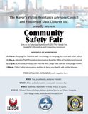 community safety flyer