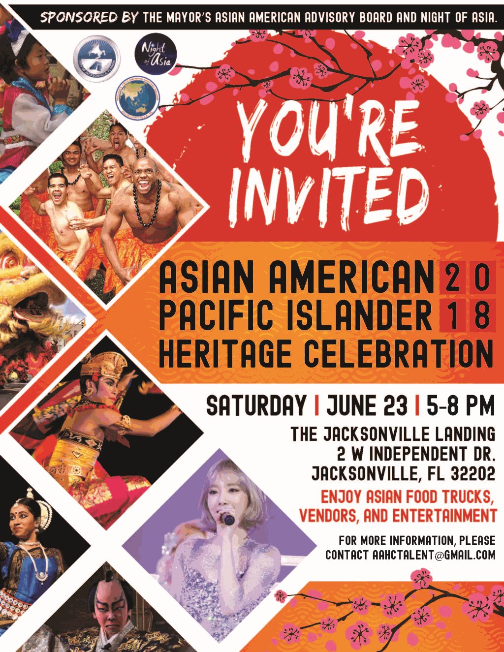 Asian American Pacific Islander Heritage Celebration Flyer