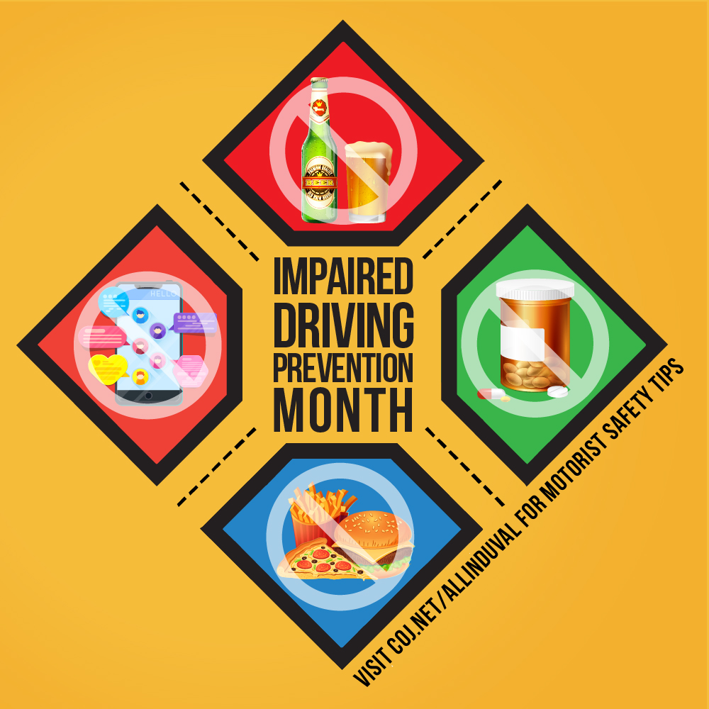 All In Duval Impaired Driving Prevention Month graphic