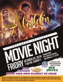 JaxParks Movie Night Flyer - Aladdin (Live Action Version)