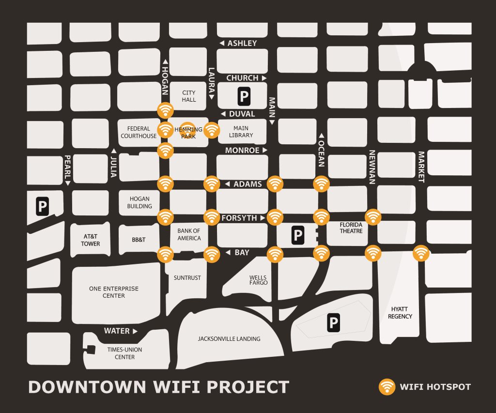 DIA WiFi Project Map