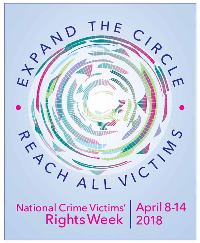 national victims' rights week logo