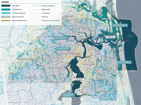 Water and Flood Risk map