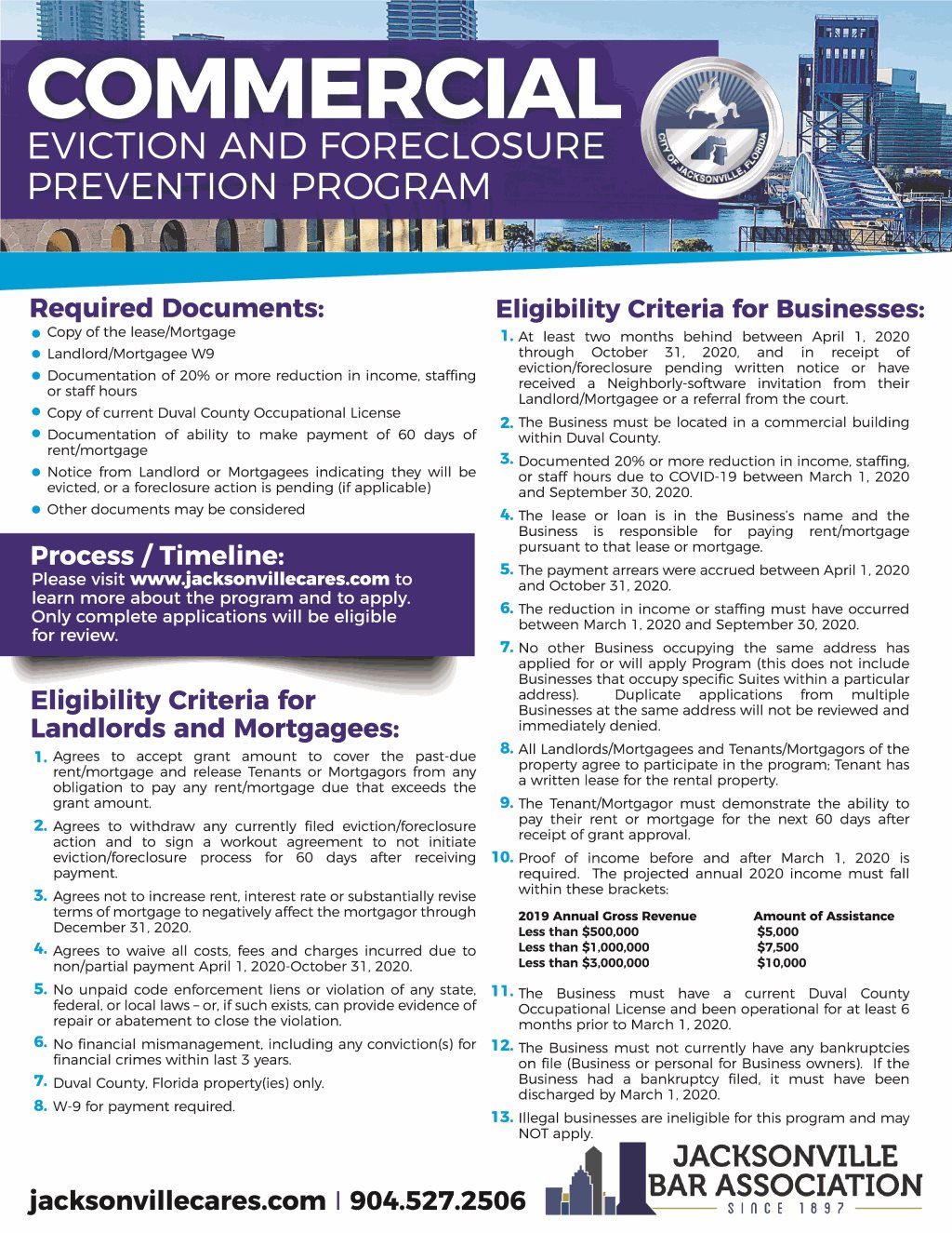 JBA Eviction and Foreclosure Commerical Flyer