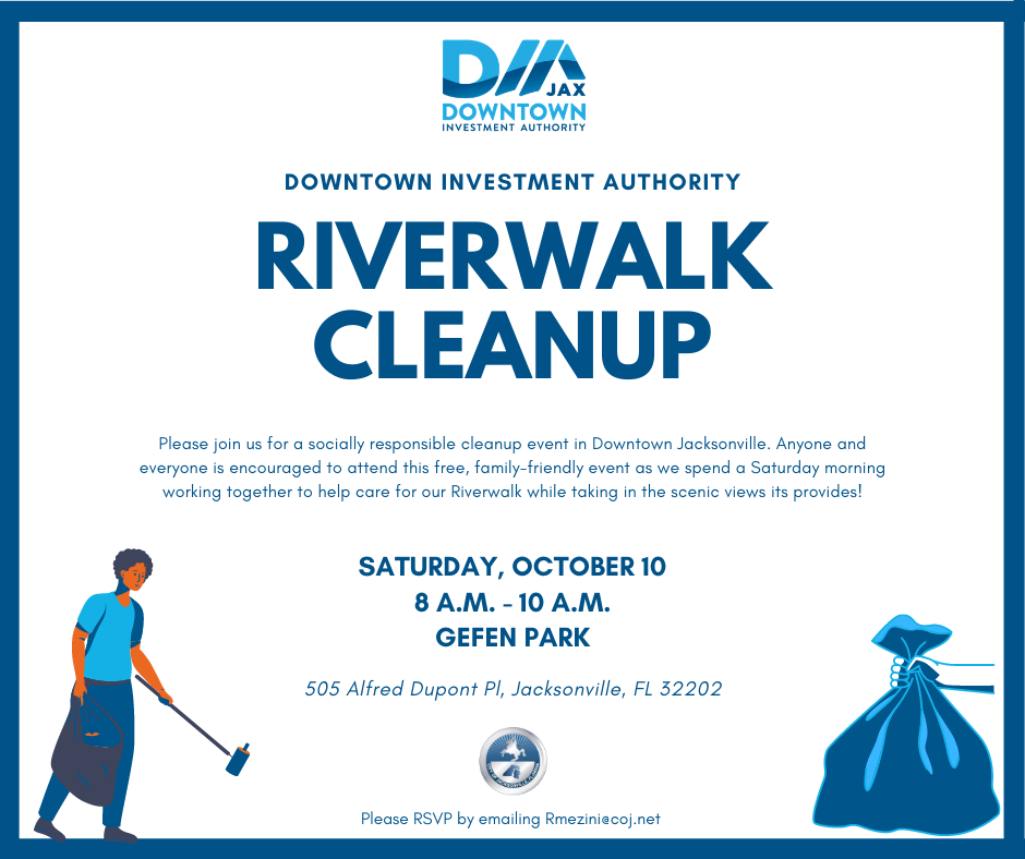 DIA Riverwalk Cleanup Event Details