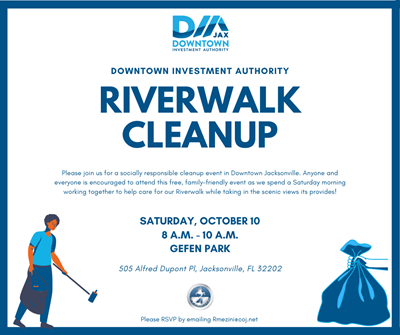DIA Riverwalk Cleanup Event Details