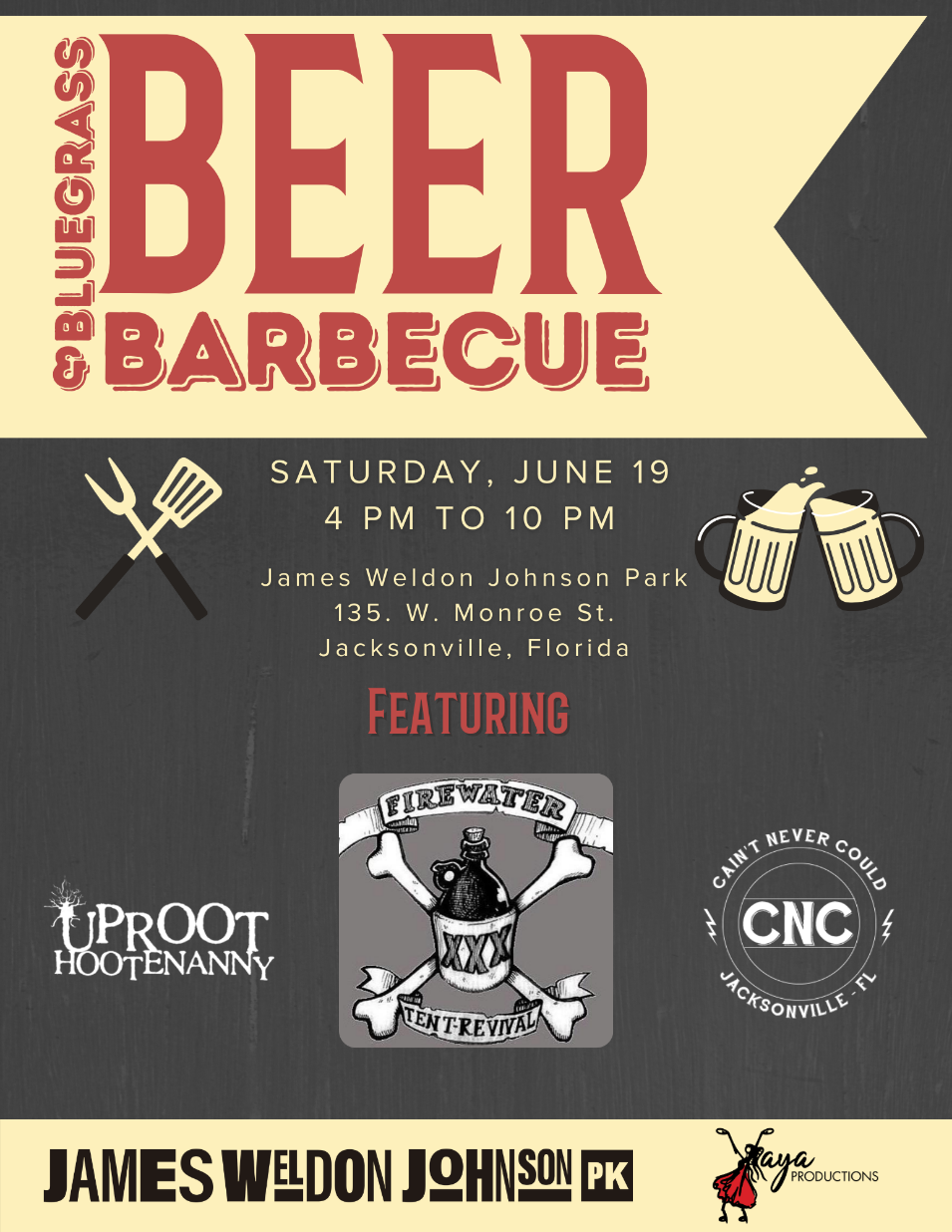 Bluegrass, Beer & Barbecue Festival 2021 flyer