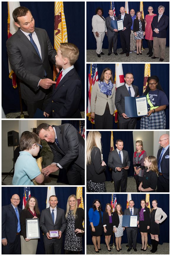 Photos from the mayor's quarterly proclamation ceremony on Jan. 28, 2016