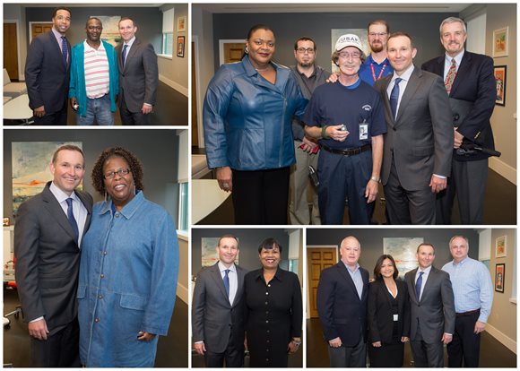 Photos from the Employee Service Pin Recognition Ceremony on Jan. 28, 2016