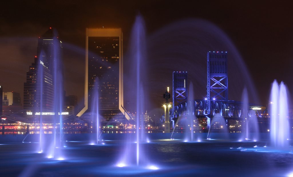 Freedom Fountain at Jacksonville Landing