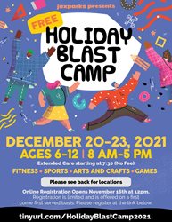 2021 Holiday Blast Camp