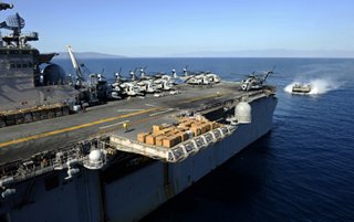 The USS Bataan: Site of the Navy-Marine Corps Classic