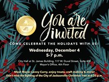 Holiday Open House at City Hall Event Invite