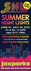 Summer Night Lights including dates and activities