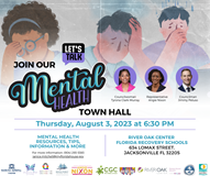 Lets Talk Mental Health Flyer