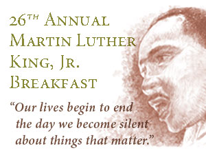 26th Annual Martin Luther King, Jr. Breakfast