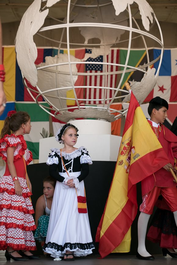 Scene from the 2015 World of Nations Celebration