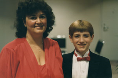 Picture of Ryan White and his mother, Jeanne White Ginder