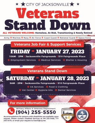 mavd homeless veterans stand down flyer
