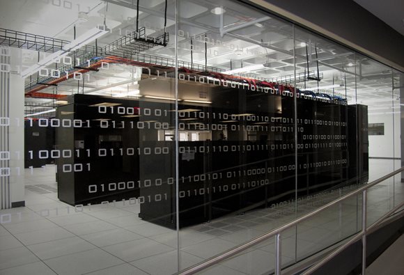 A view of the City's servers
