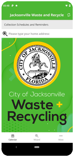 jacksonville waste and recycle app