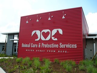 Animal Care & Protective Services, 2020 Forest St.