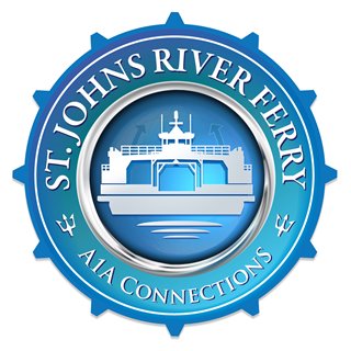The St. John River Ferry logo.