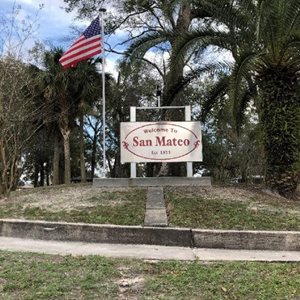 San Marco sign before