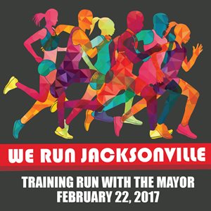 training run with the mayor