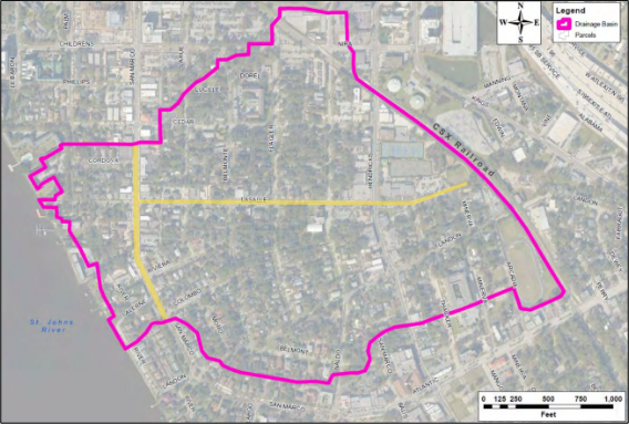 LaSalle Drainage Project Map