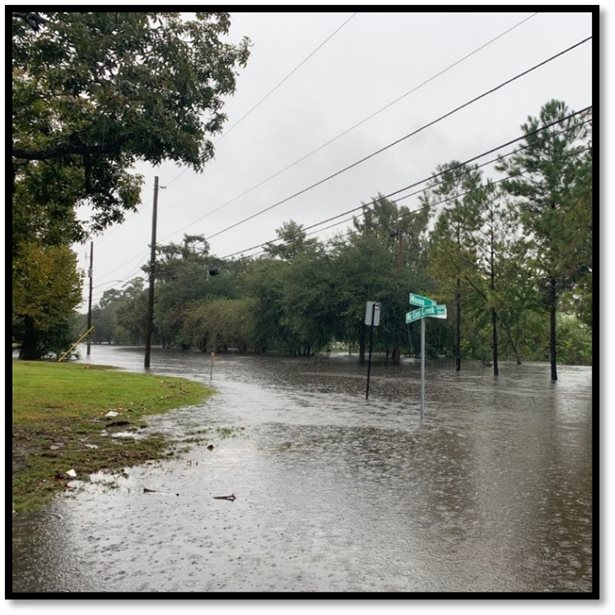 Flooding on McCoys Creek Boulevard