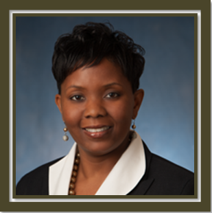 Framed photo of Council Member Katrina Brown, District 8