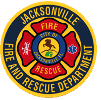 The City of Jacksonville Fire and Rescue Logo.