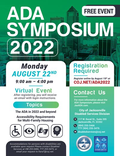 ADA Symposium 2022 Flyer