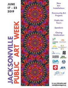 public arts week flyer