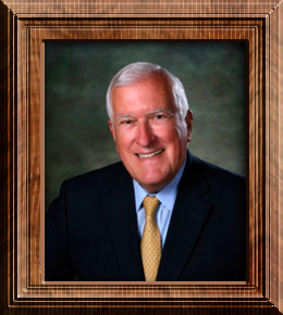 Framed photo of Council Member Dick Brown, District 13.